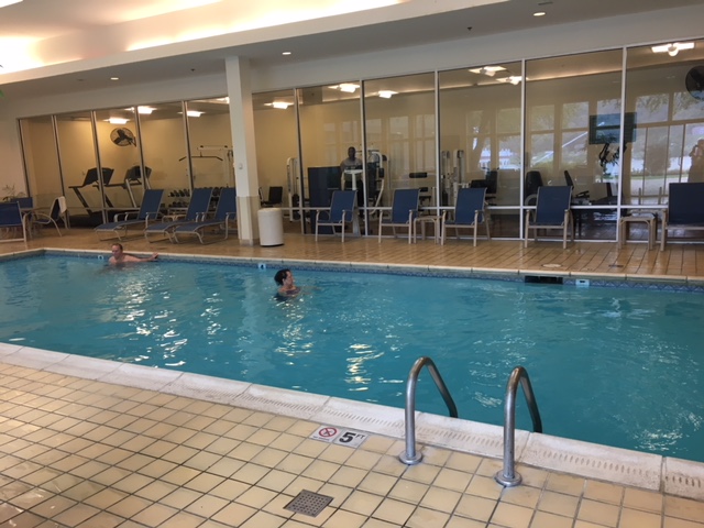 Heated Indoor Poolat the Rising Star Casino Resort